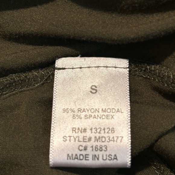 JACKSON ROWE Sz S Modal Blend Slinky Stretchy Scoop Neck Pull On Jumpsuit - Picture 6 of 7